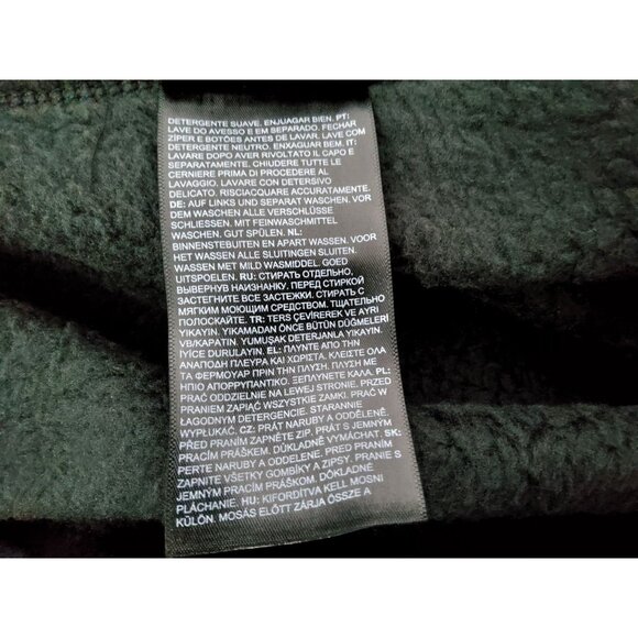 The North Face Mens Black Heather Full-Zip Fleece Vest XXL Soft & Warm Layer For - Picture 9 of 14